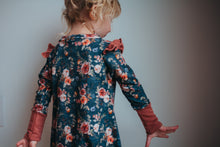 Vintage Floral Bamboo Romper-No Hood