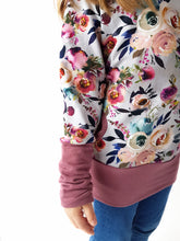 Misty Floral Grow-With-Me Hoodie
