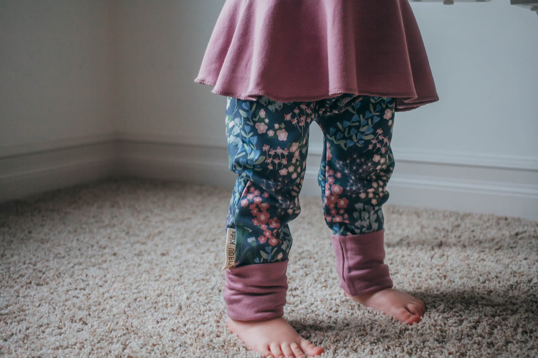 Meadow Flowers Bamboo Joggers