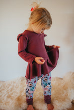 Mulberry Bamboo Peplum