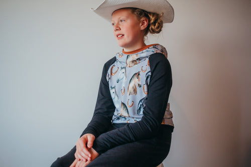 Horse Grow-With-Me Hoodie