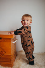 Baby Bear Bamboo Romper-No Hood