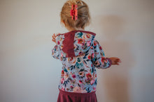 Misty Floral Grow-With-Me Hoodie