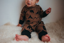 Baby Bear Bamboo Romper-No Hood