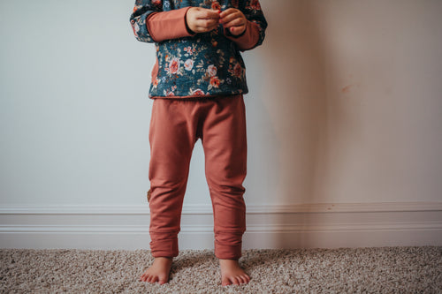 Salmon Bamboo Joggers