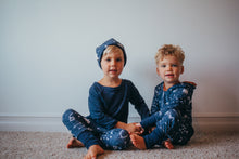 Navy Hi-Lo Tee-Bamboo
