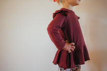 Mulberry Bamboo Peplum