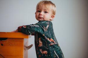 Sly Fox Bamboo Romper-No Hood