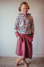 Misty Floral Grow-With-Me Hoodie