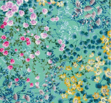 Teal floral swimsuit