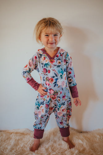 Misty Floral Bamboo Romper