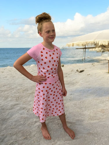 Strawberry picnic swimsuit
