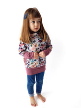 Misty Floral Grow-With-Me Hoodie