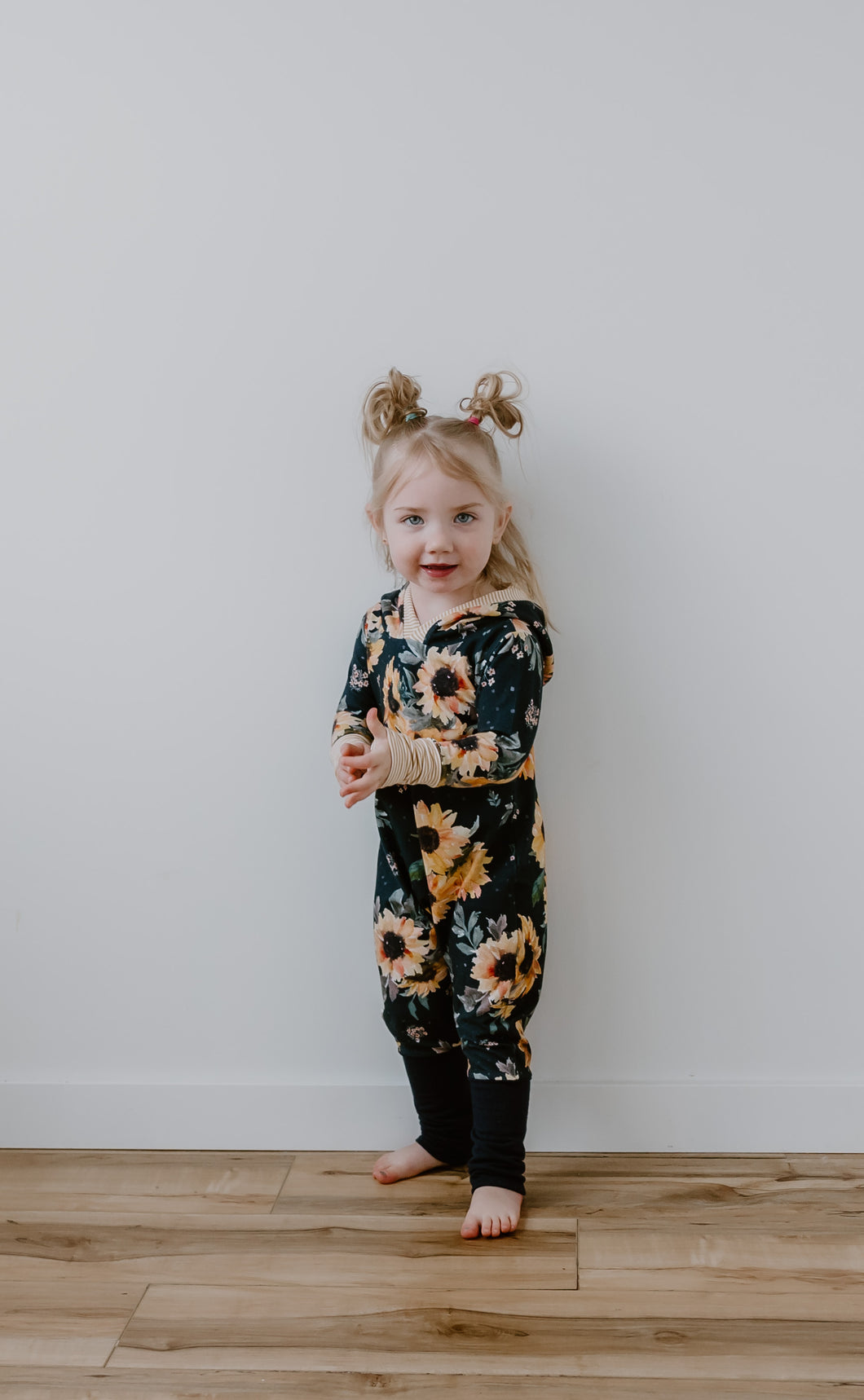 Sunflower Grow-With-Me Romper