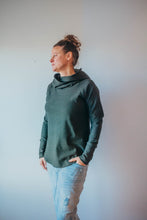 Heather Forest Green Mama Hoodie